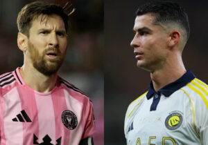 عکس| تیم منتخب رونالدو با حضور لیونل مسی!