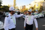 ببینید | خودروهای بدون زنجیر چرخ در طرح زمستانه پلیس توقیف میشوند