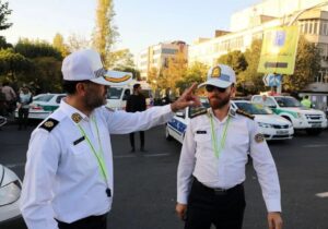 ببینید | خودروهای بدون زنجیر چرخ در طرح زمستانه پلیس توقیف میشوند