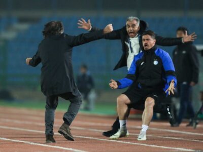 عکس | وریا غفوری از یورگن کلوپ تقلید میکند!