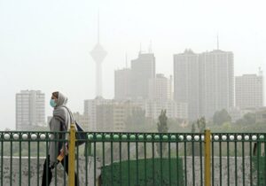 کاهش نسبی آلودگی هوای تهران/ ۸ ایستگاه در وضعیت قرمز