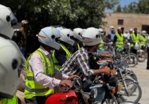 احداث ۵ ابنیه فنی، توزیع ۵۰۰ کلاه ایمنی و رشد ۷۷ درصدی خطکشی راهها در خراسان شمالی