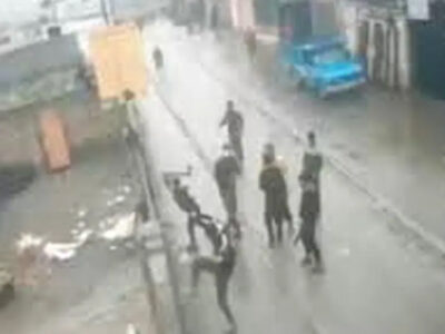 ببینید | تصاویر شوکه‌کننده از حمله اراذل و اوباش به یک شهروند در منزل‌آباد