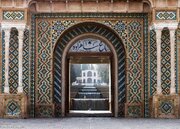 شروع مرمت سردر باغ شاهزاده ماهان