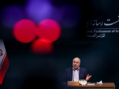 دومین نشست خبری محمدباقر قالیباف در مجلس شورای اسلامی آغاز شد