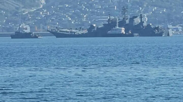 حمله به کشتی باری روسیه در دریای سیاه