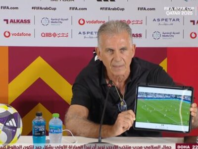 ببینید | جنجال کیروش بعد از باخت به عربستان