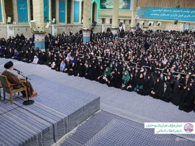 حرفهای احساسی دختر دهههشتادی در حضور رهبری