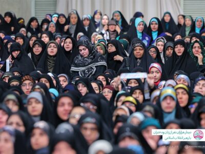 خانواده شهیدان رشید در حضور رهبر انقلاب: تا مژده ظهور امام(عج) خواهیم ایستاد