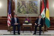 «نیچیروان بارزانی» در اربیل با «مایکل ریگاس» معاون وزیر خارجه آمریکا دیدار کرد