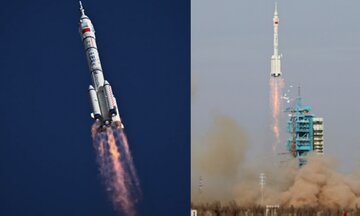 چین اولین پرتاب اضطراری فضایی تاریخ خود را انجام داد