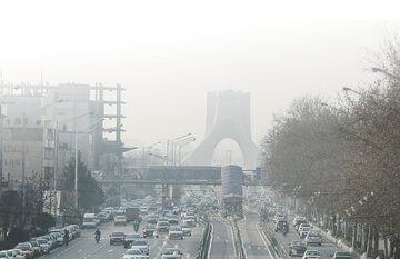 تنفس هوای ناسالم برای گروه‌های حساس در تهران