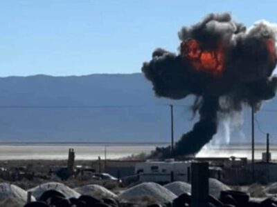 ببینید | لحظه سقوط جنگنده اف-۱۶ آمریکا