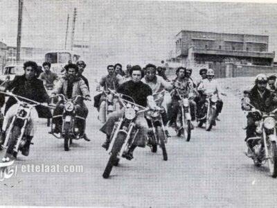 بهترین موتورسواران تهران در نیم قرن پیش! + عکس