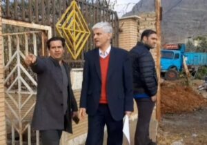 بازدید معاون عمرانی استانداری لرستان از پروژه کمربندی شرقی خرم‌آباد