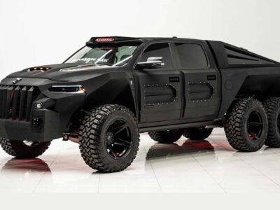 هیولای آخرالزمان آمریکایی با ۶ چرخ و قیمت نجومی