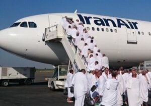 پرواز ۲ کاروان عمره از خرم‌آباد به مدینه