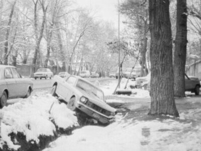 برف سنگین تهران در سیزدهم آذر ۶۲ سال پیش