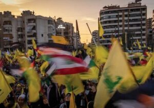 مردم عراق در حمایت از حزب‌الله به خیابان آمدند