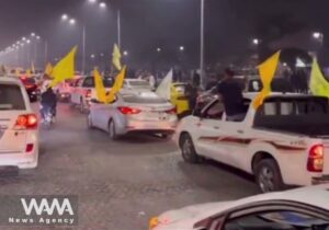 ببینید | راهپیمایی خودرویی مردم معترض در بغداد و بصره