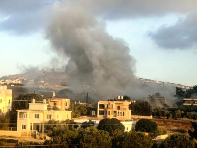 حمله پهپادی اسرائیل به لبنان