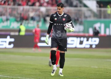 اولین کلین شیت پیام نیازمند در دربی