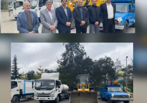 رونمایی از ماشین‌ آلات و تجهیزات تخصصی جدید شهرداری شاندرمن