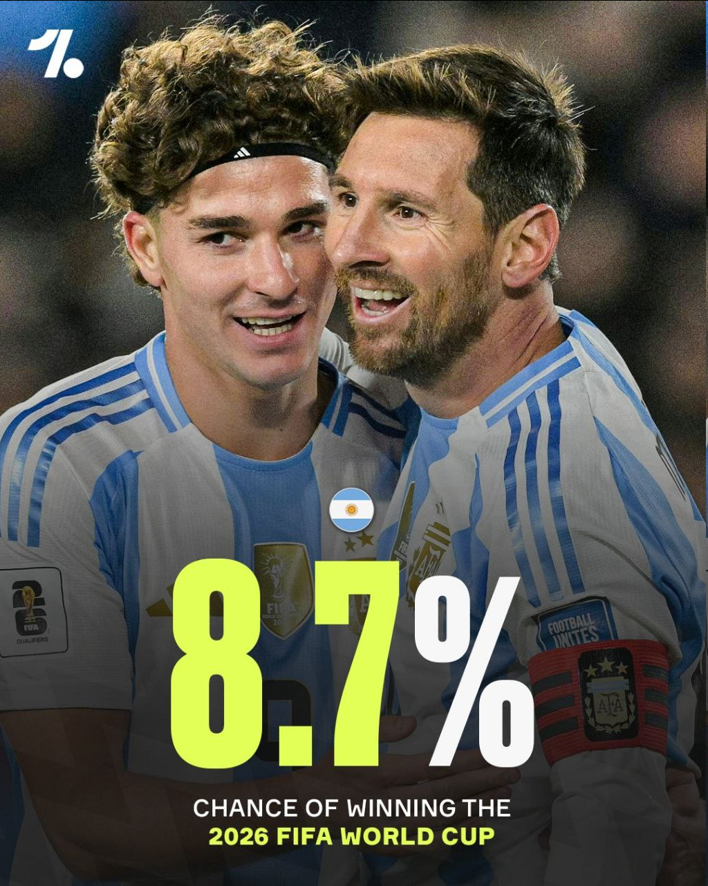 عکس| ۸ شانس اول قهرمانی در جام جهانی ۲۰۲۶