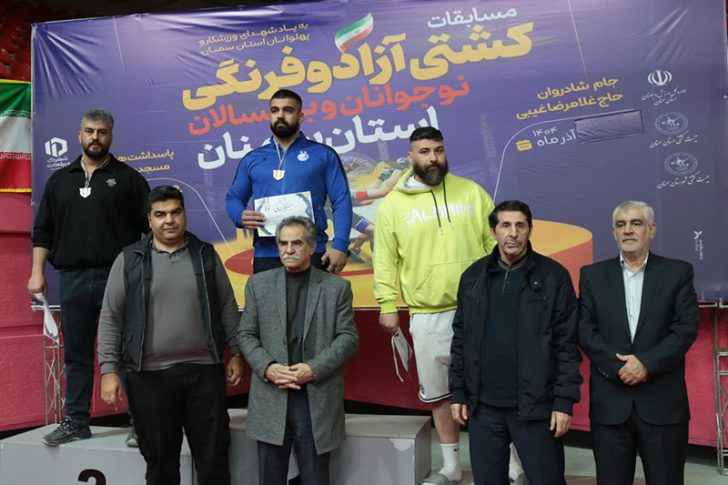 سمنان میزبان رقابت نفس‌گیر ۱۷۰ کشتی‌گیر در جام یادبود حاج‌رضا غیبی و هزاره مناره مسجد جامع
