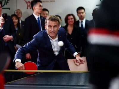 ماکرون با شی سیاست پینگپنگی را در پیش گرفت/ دستاورد ماکرون تنها دو پاندای غول پیگر دیگر بود