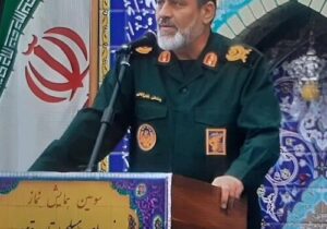 سومین همایش نماز نیروهای مسلح استان قزوین برگزار شد