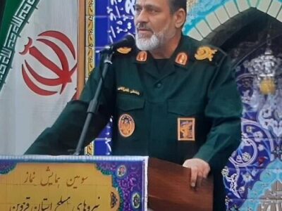 سومین همایش نماز نیروهای مسلح استان قزوین برگزار شد