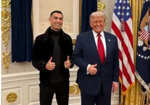 عکس | تماس فوری رونالدو با ترامپ