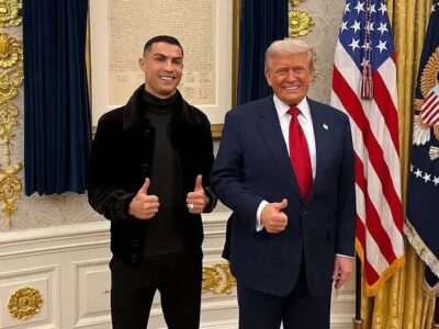 عکس | تماس فوری رونالدو با ترامپ