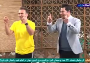 ببینید | سبک جدید ورزش کردن با کت و شلوار در صداوسیما!