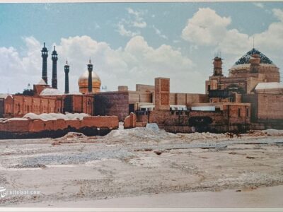 عکسهای دیدنی و گزارش خواندنی از ساخت مسجد اعظم در قم در دهه ۳۰