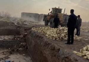 ۳هزارمترمربع از اراضی کشاورزی تاکستان به چرخه تولید بازگشت