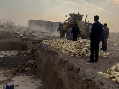 ۳هزارمترمربع از اراضی کشاورزی تاکستان به چرخه تولید بازگشت