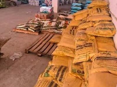 کشف ۵۷تن کود شیمیایی فاقد مجوز در قزوین