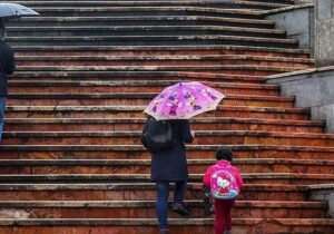 تشدید بارش در ۲۴ استان/ افزایش ارتفاع موج در خلیج فارس و خزر