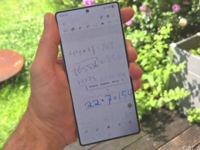 حل مسائل ریاضی با هوش مصنوعی / قابلیت جدید به گوشیهای سامسونگ آمد