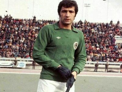 حضور ناصر حجازی در جمع ۱۰۵ گلر برتر تاریخ