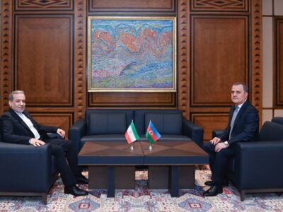 استقبال بایراموف از عراقچی و مذاکره خصوصی پشت درهای بسته/ عکس