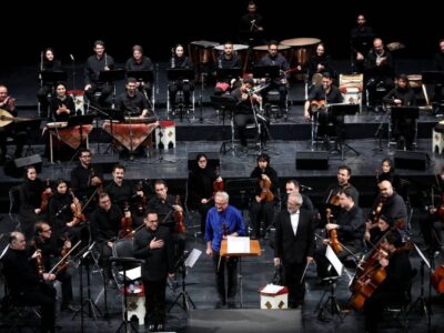 کمانچه‌ای که وطن را صدا زد/ درخشش فرج‌پوری در سومین کنسرت پاییزه ارکستر ملی