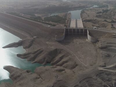 ببینید | حجم آب سد کرخه به یکپنجم رسید