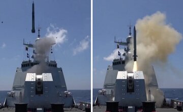 کابوس  آمریکا به آب انداخته شد /«قوی‌ترین کشتی جنگی جهان» از راه رسید