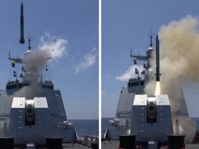 کابوس  آمریکا به آب انداخته شد /«قوی‌ترین کشتی جنگی جهان» از راه رسید