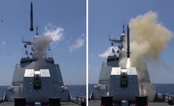 کابوس  آمریکا به آب انداخته شد /«قوی‌ترین کشتی جنگی جهان» از راه رسید