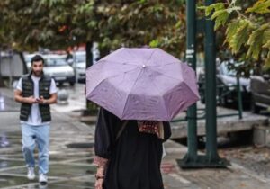 ببینید | باران آمد و آسمان پایتخت پیدا شد