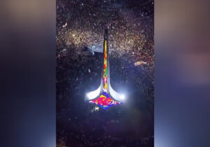 ببینید | جشن سقوط بشار اسد در میدان امویین دمشق